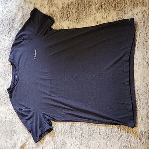 Columbia Short sleeve tshirt navy large